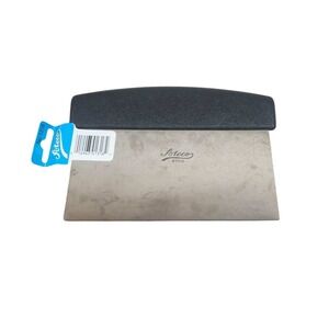 Ateco Dough Scraper 1318‎ Stainless Steel Black Handle Kitchen Tool